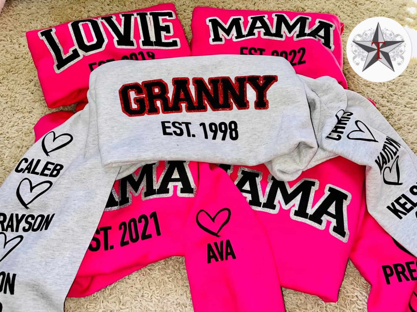 Custom Mama Puff Crewneck