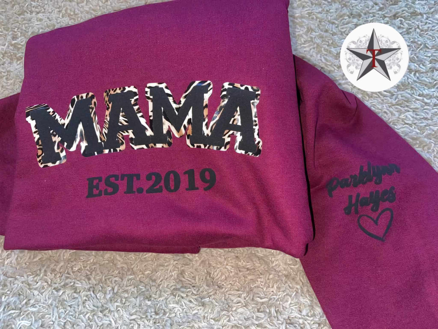 Custom Mama Puff Crewneck