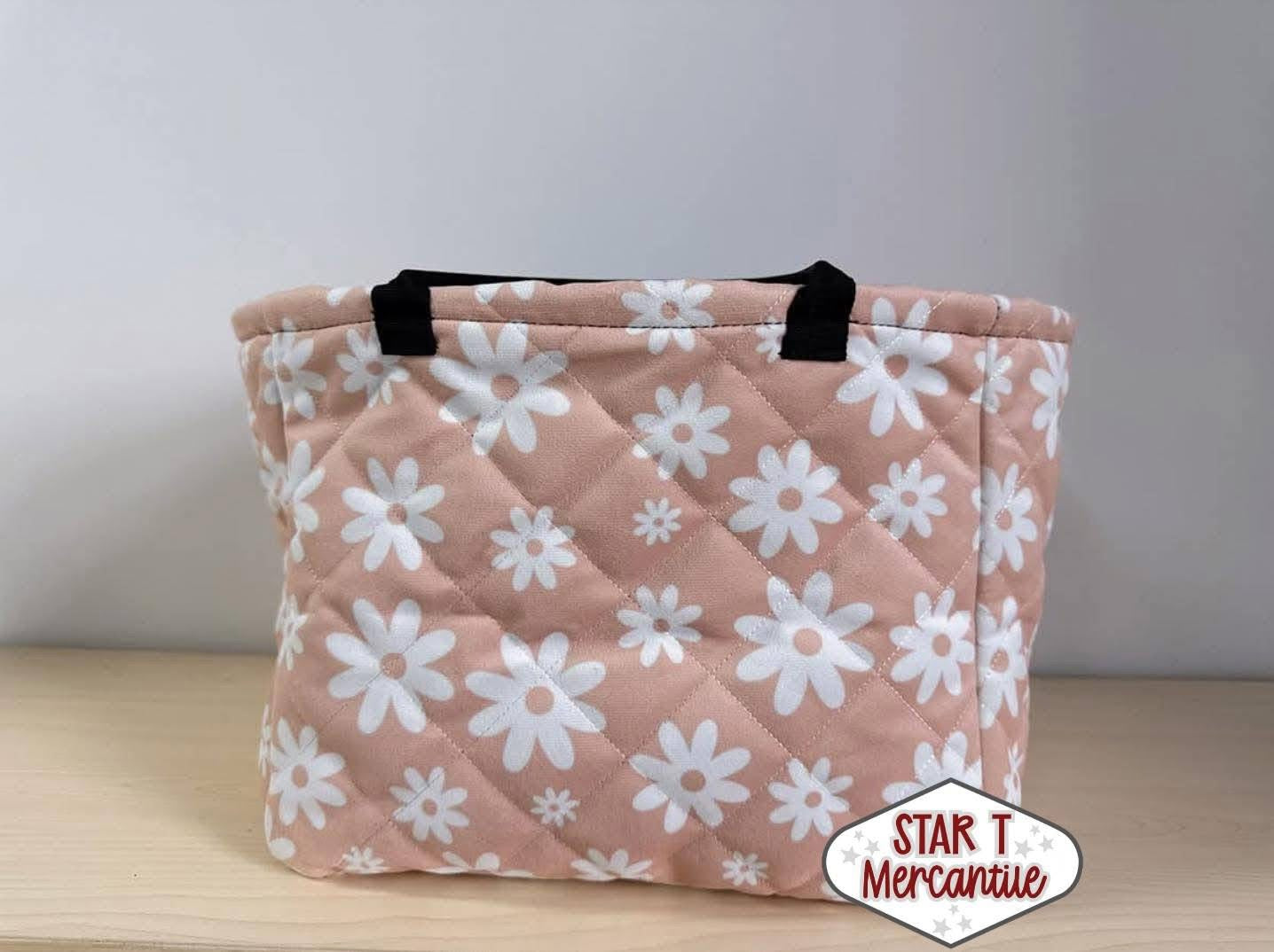Custom Quilted Organizing Storage Basket