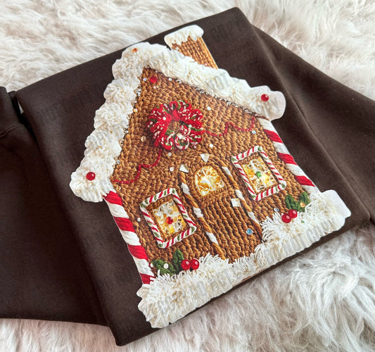 Gingerbread House (Faux Yarn) - WS
