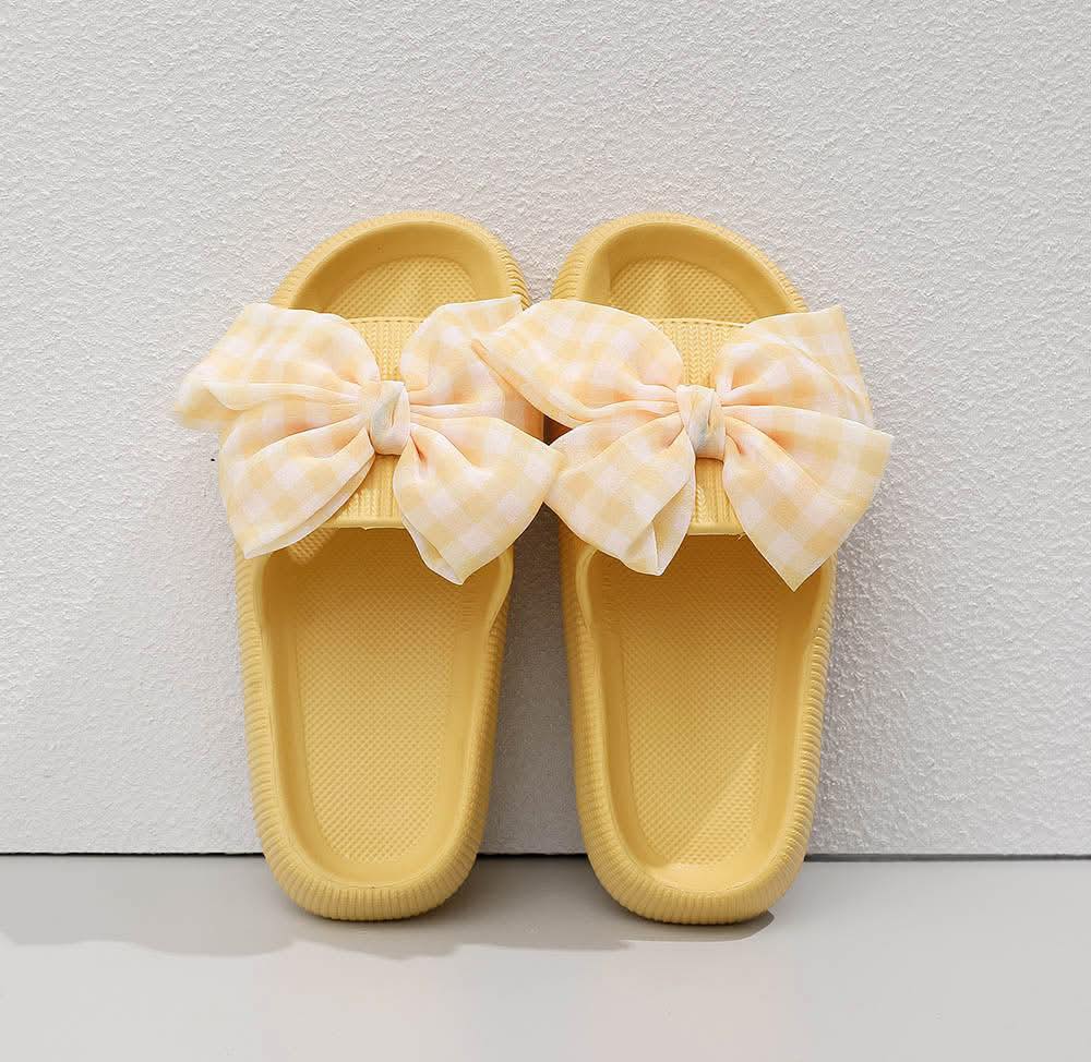 Gingham Check Sandals