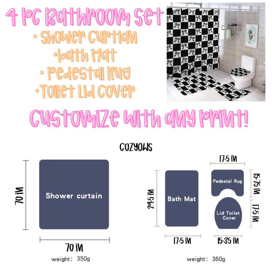 Cozy Custom Bathroom Set