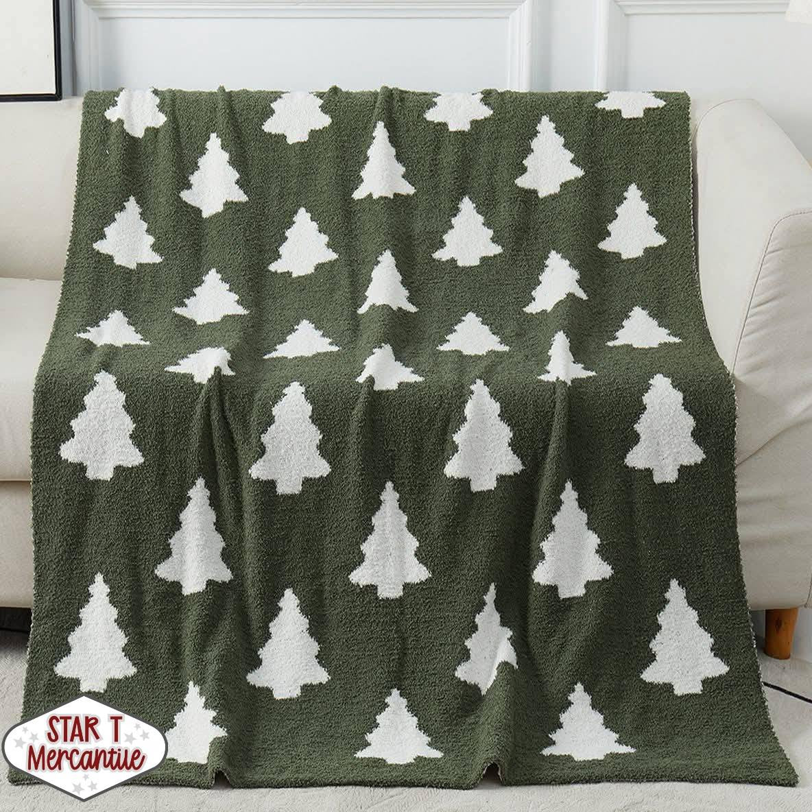 Christmas Sherpa Blanket