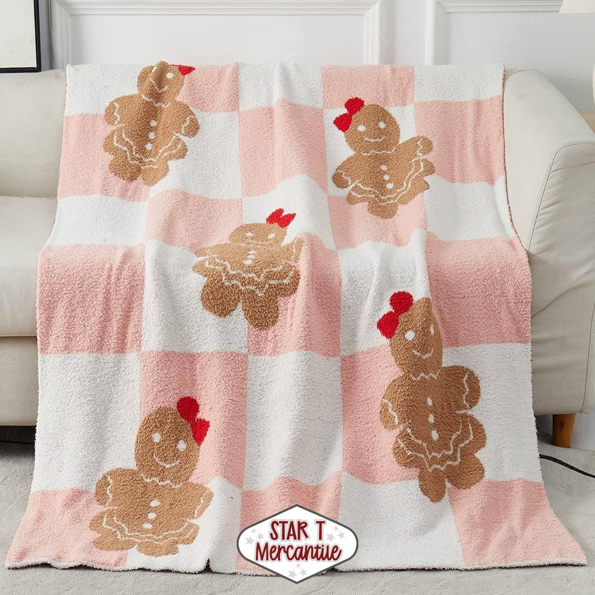 Christmas Sherpa Blanket