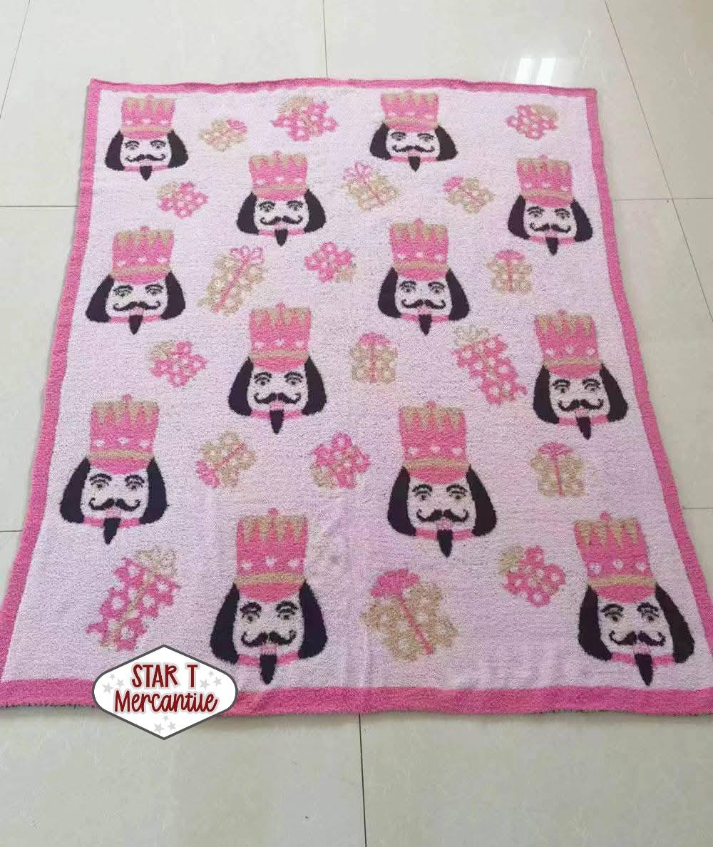 Christmas Sherpa Blanket