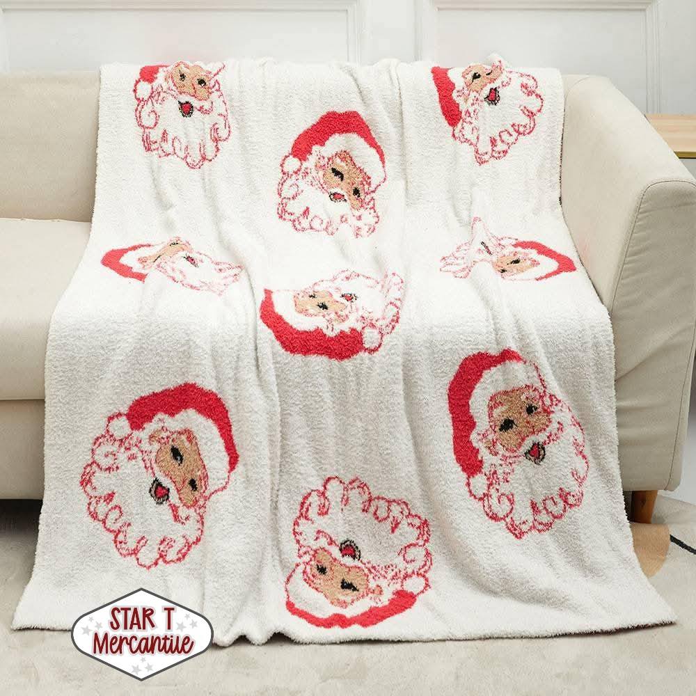 Christmas Sherpa Blanket