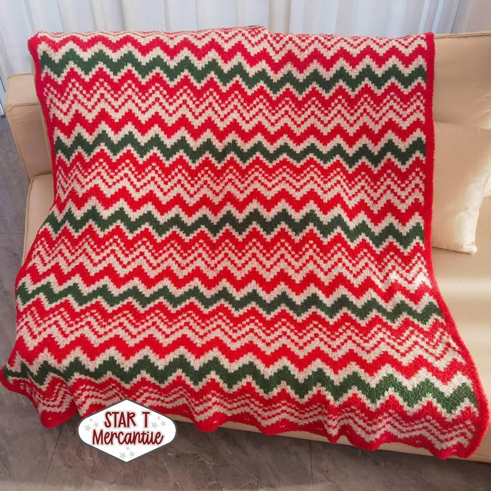 Christmas Sherpa Blanket
