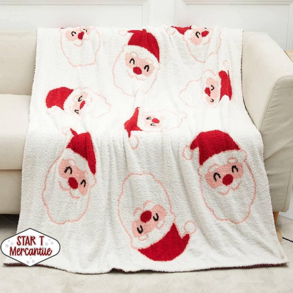 Christmas Sherpa Blanket