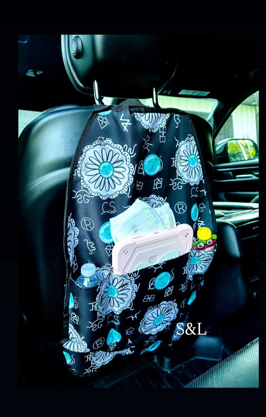 Car Anti Kick Mats- Set Of 2