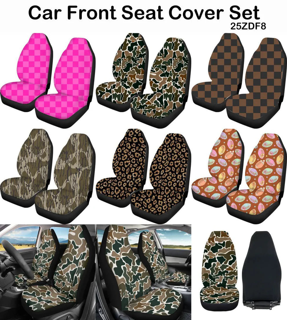 Car Front Seat Covers- Set of 2