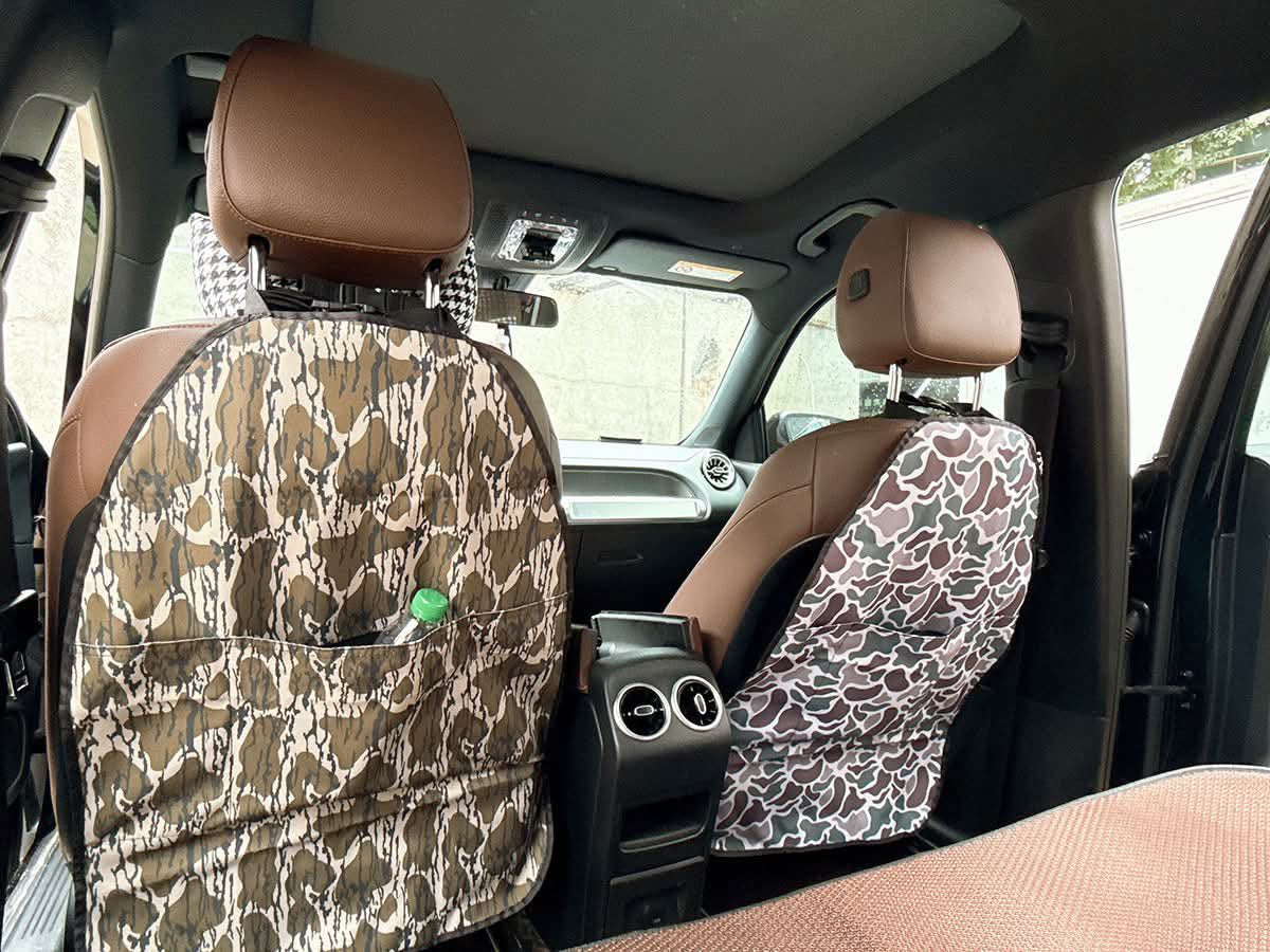 Car Anti Kick Mats- Set Of 2