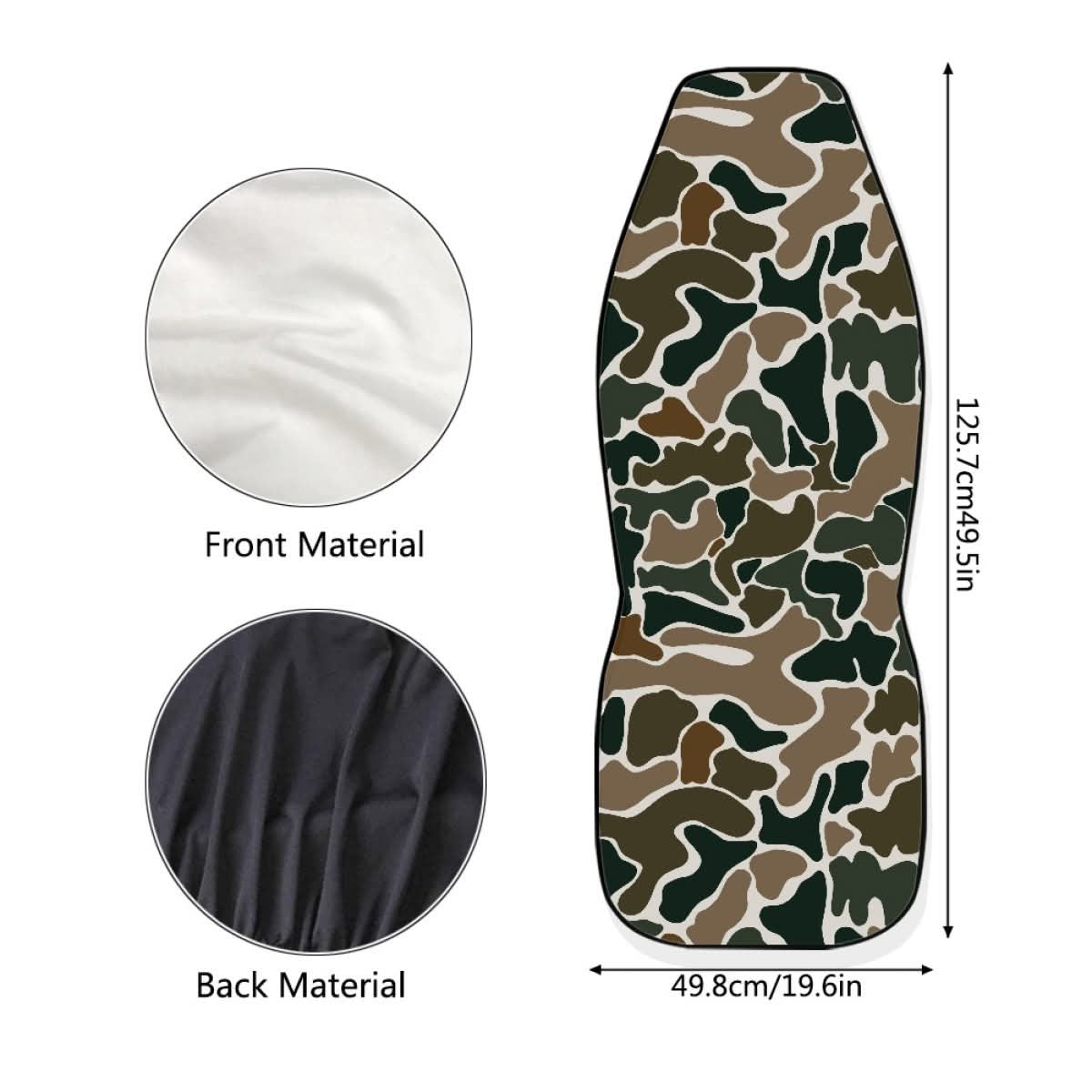 Car Front Seat Covers- Set of 2