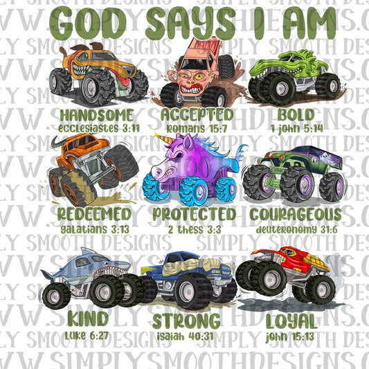 God Says I Am- Monster