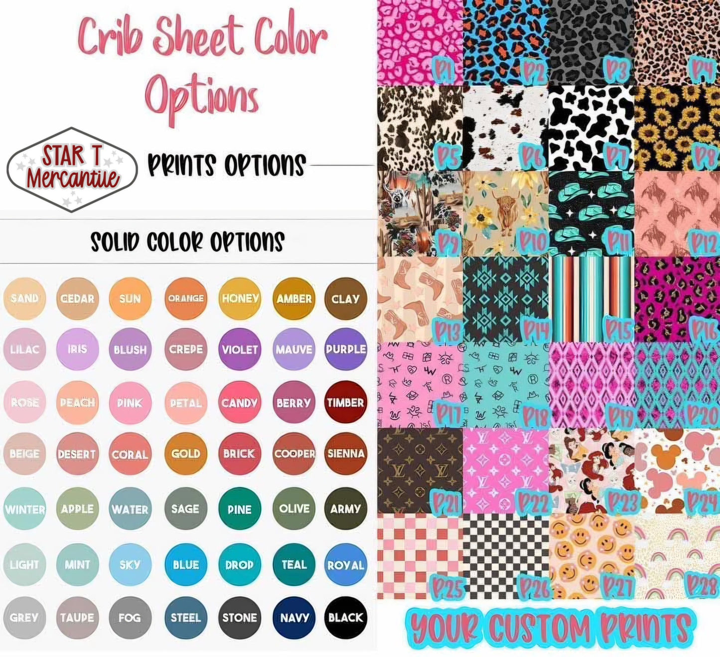 Cozy Collection- Custom Sheets/Pillowcase