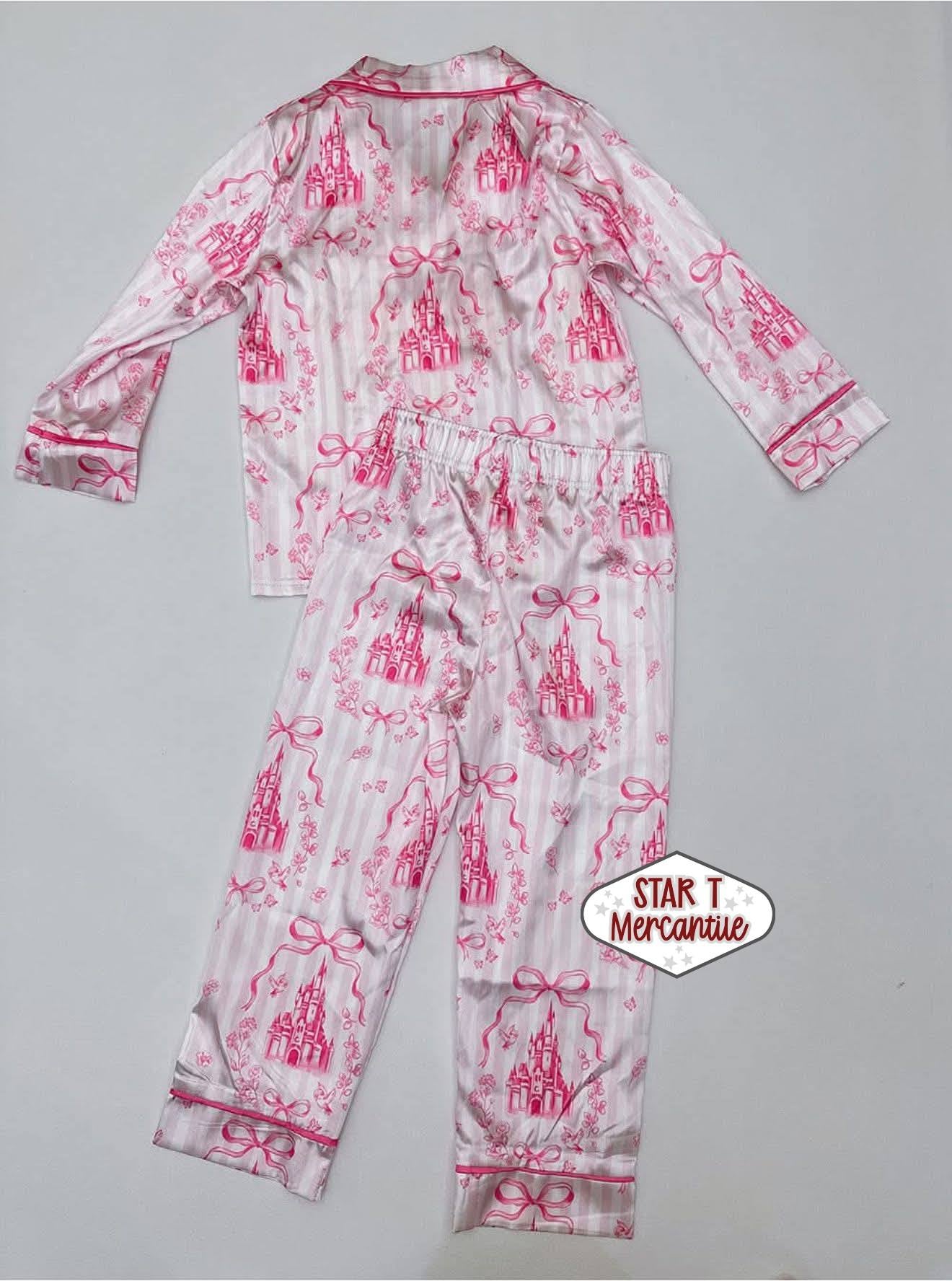 Custom Print Silk Pajamas - Kids and Adult