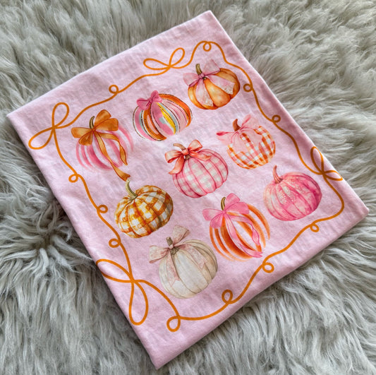 Plaid Colorful Pumpkins - WS