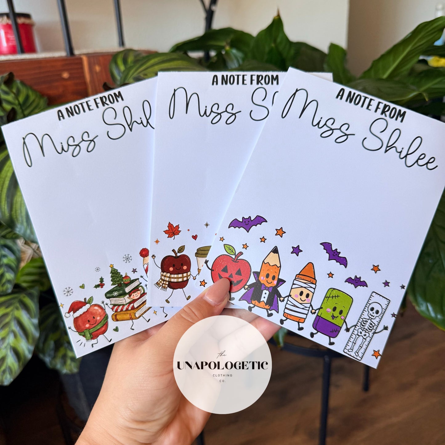Custom FESTIVE Notepads - WS