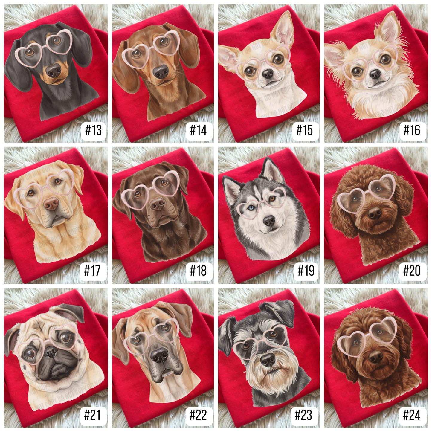 Valentines Day Dogs  -WS