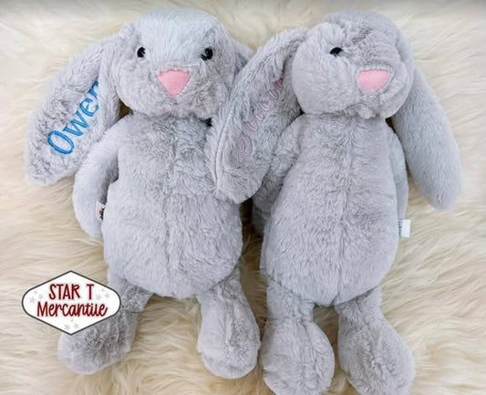 Embroidered Personalized Name Easter Bunny