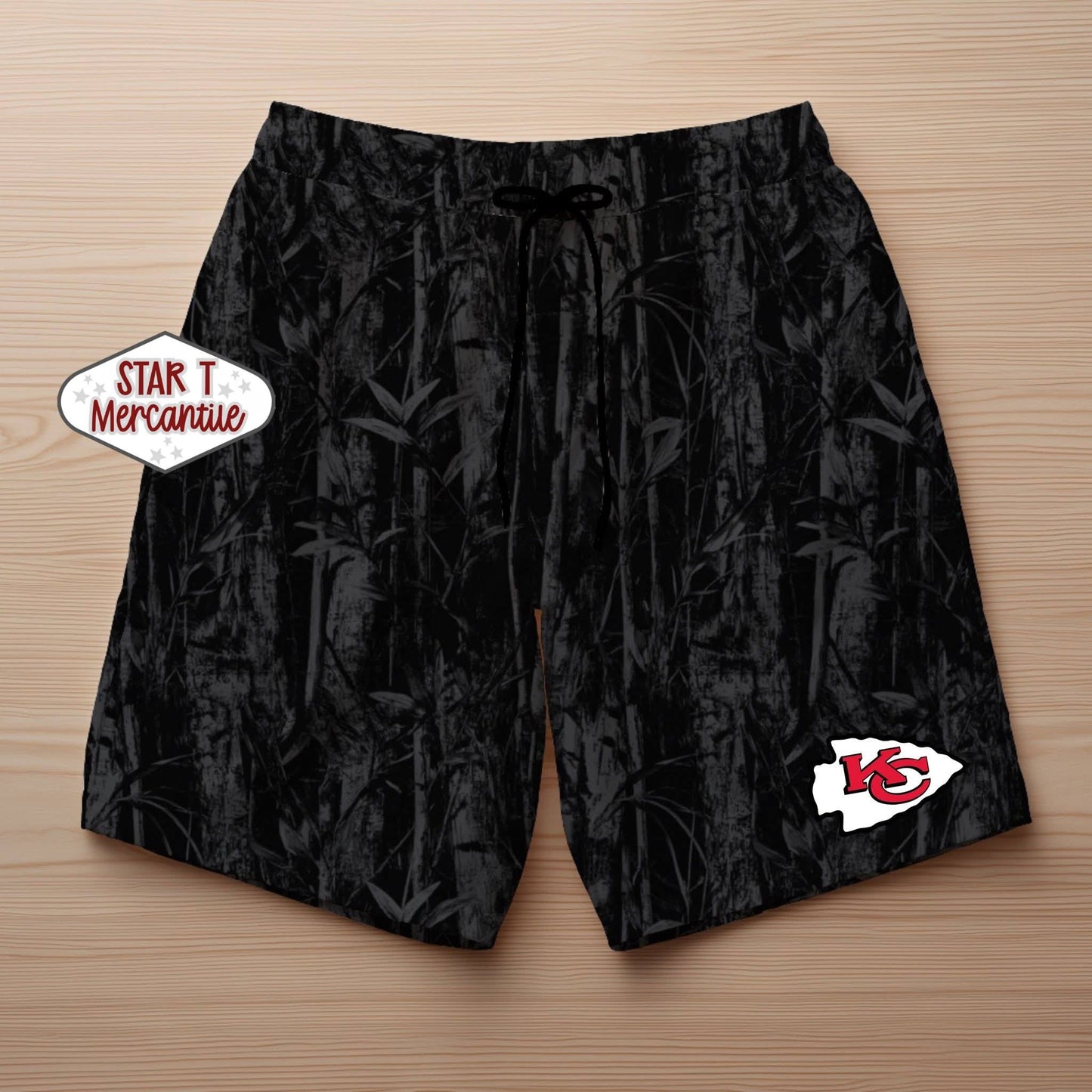 Black Out Camo Shorts
