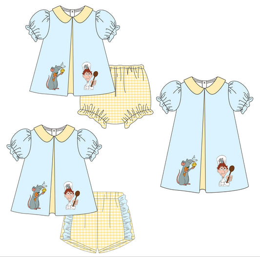 Ratatouille Embroidered Collection - ETA late April