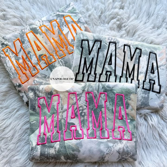 Mama Embroidered Cotton Collective - WS