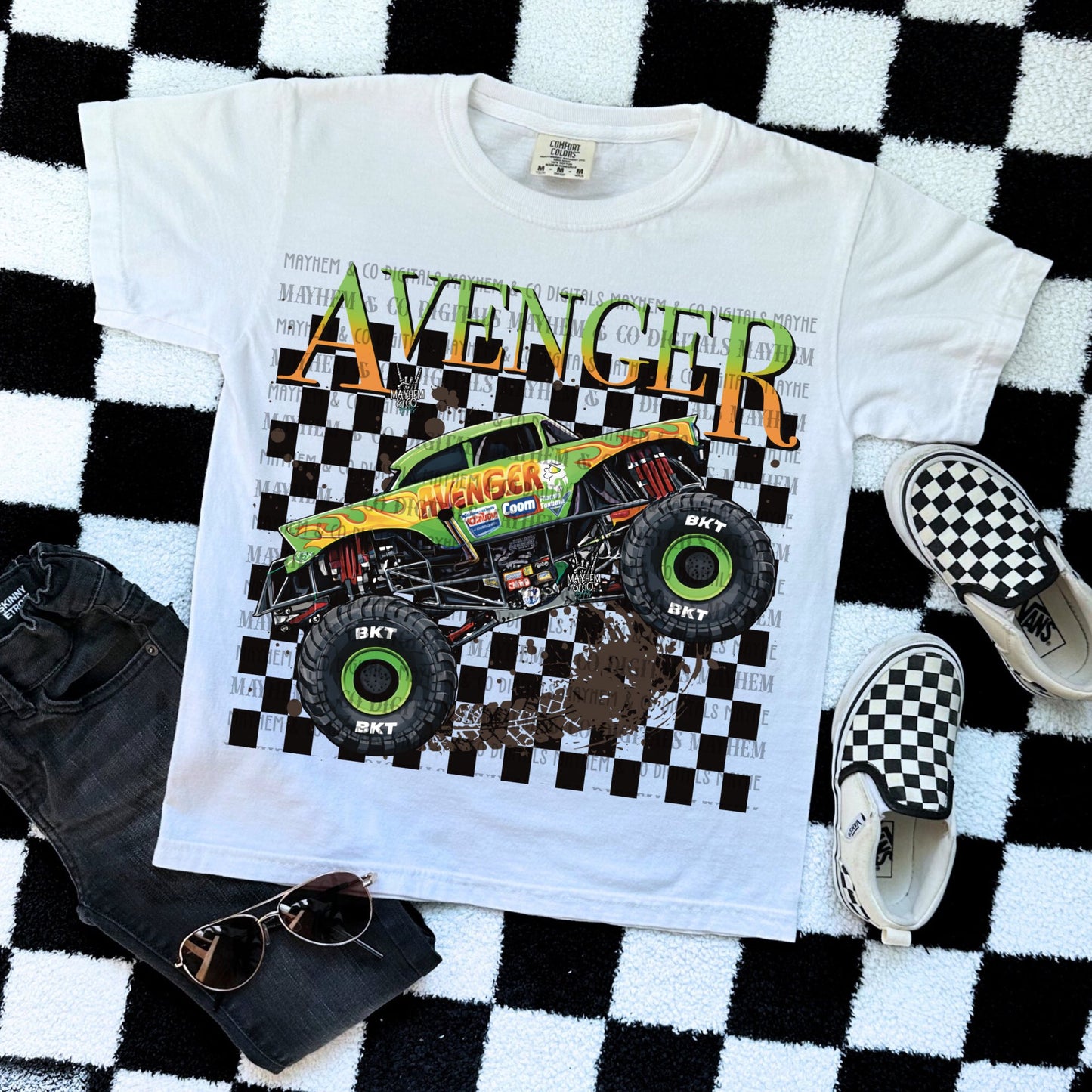 Monster Jam Retro Checks