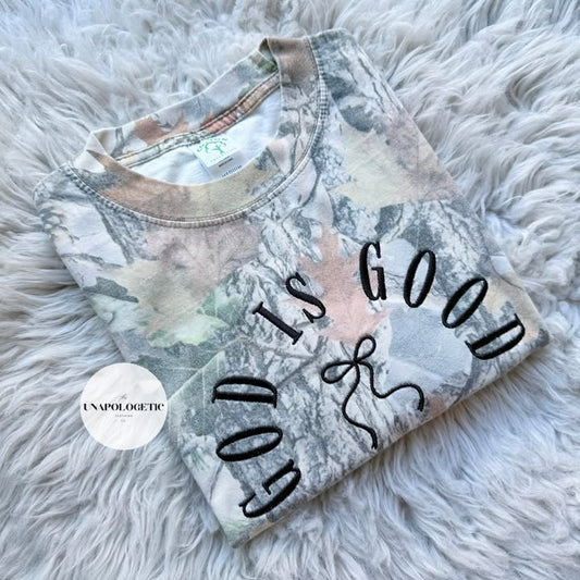 God is Good Embroidered Cotton Collective - WS