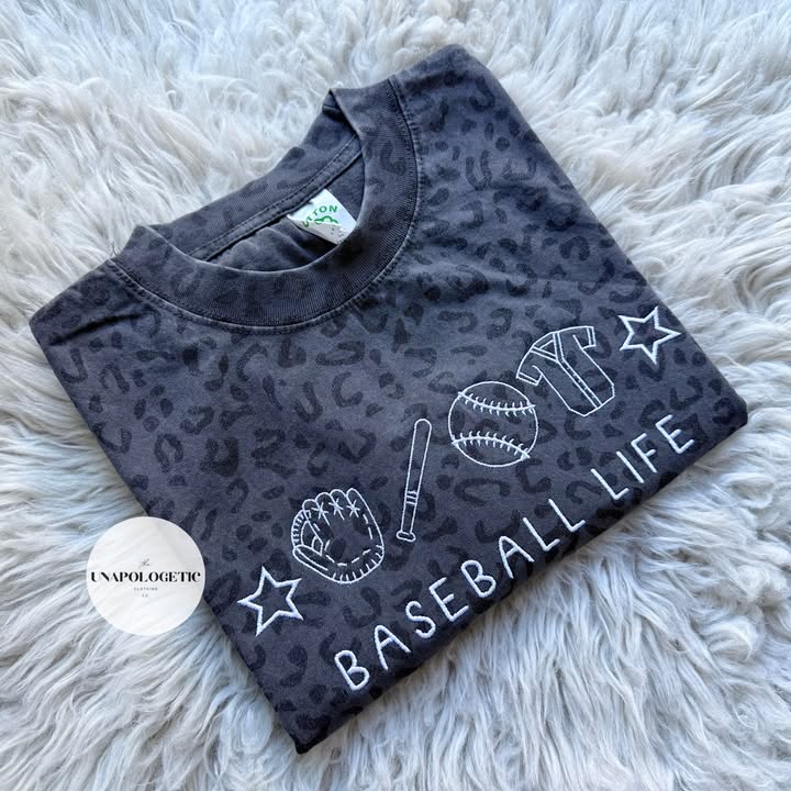 Baseball Life Embroidered Cotton Collective - WS