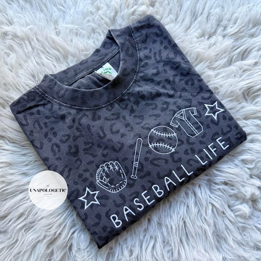 Baseball Life Embroidered Cotton Collective - WS