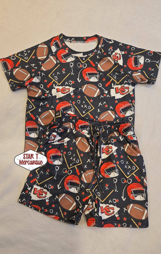 Custom Short Sleeve Waffle Sets