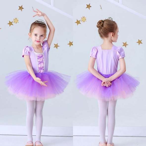Girl Princess Dance Dress