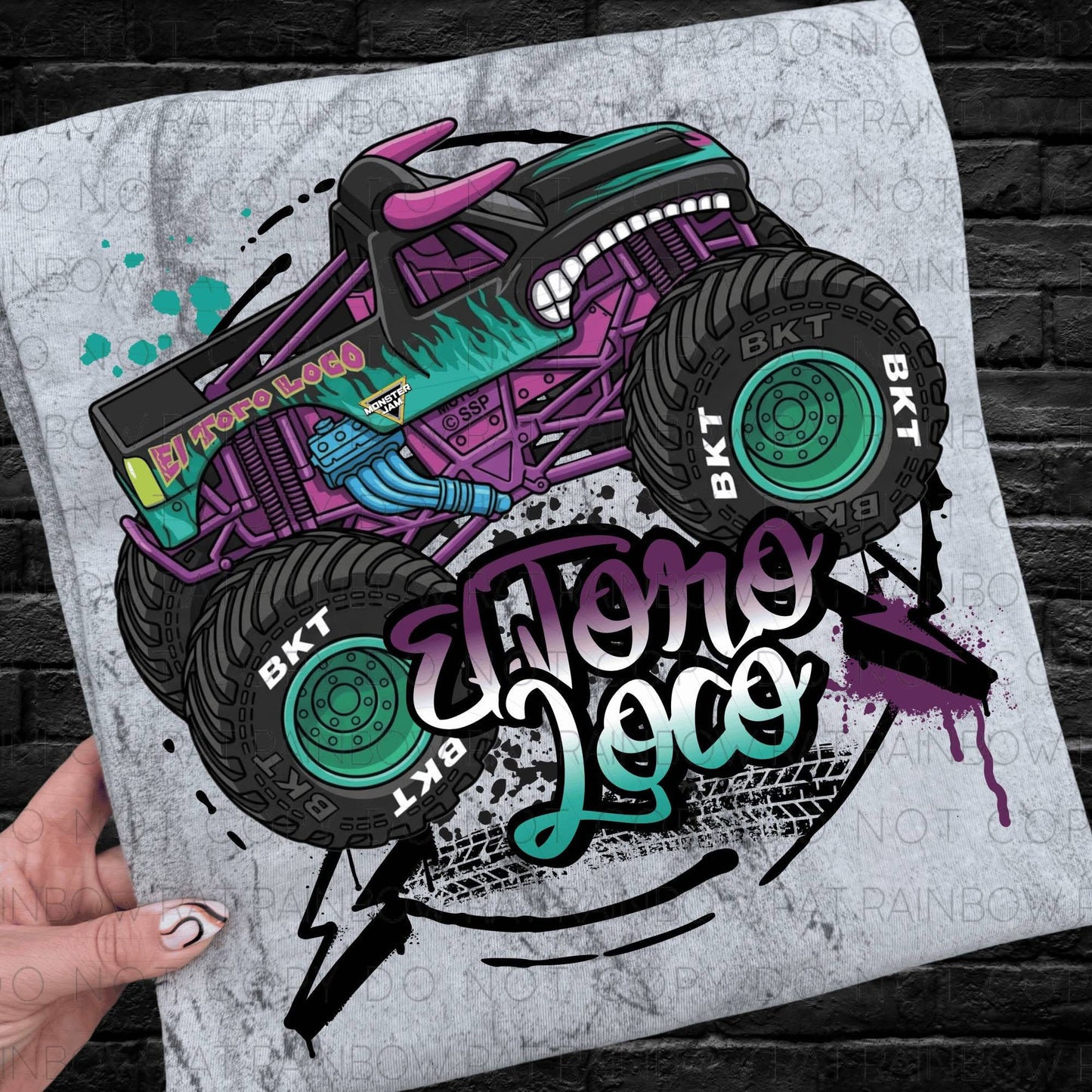 Nitro Neon Monster Jam -kids