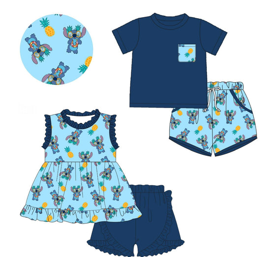 Stitch and Pineapples Sets - ETA late April