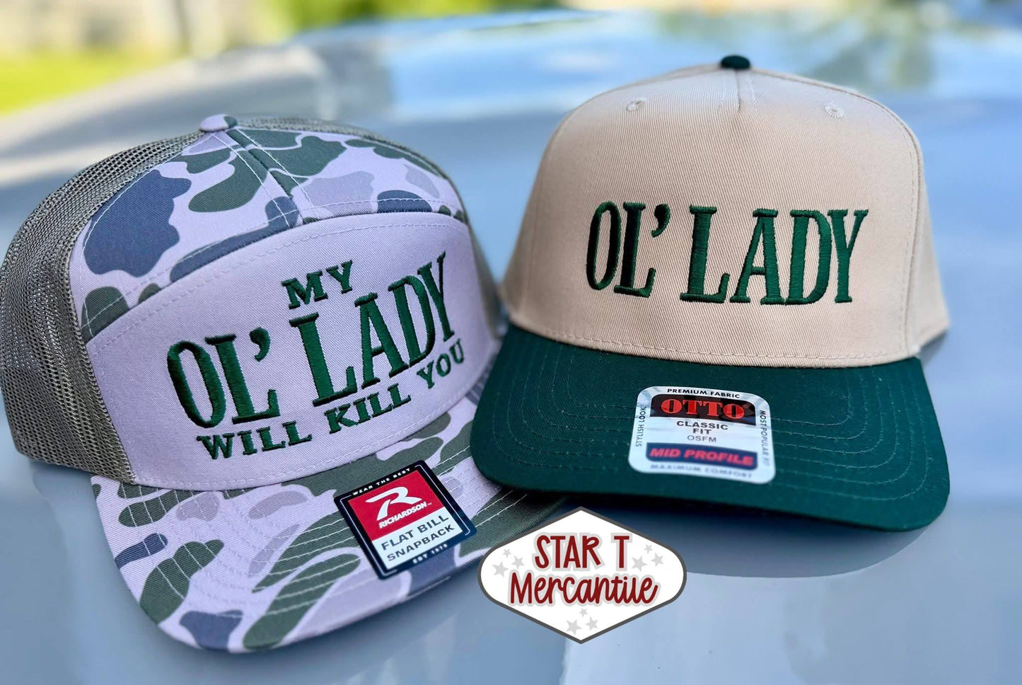 Custom Otto Structured Hat
