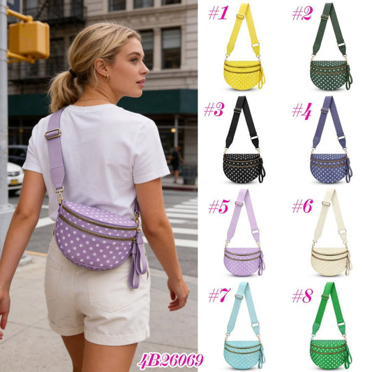 Polka Dot Bum Bag