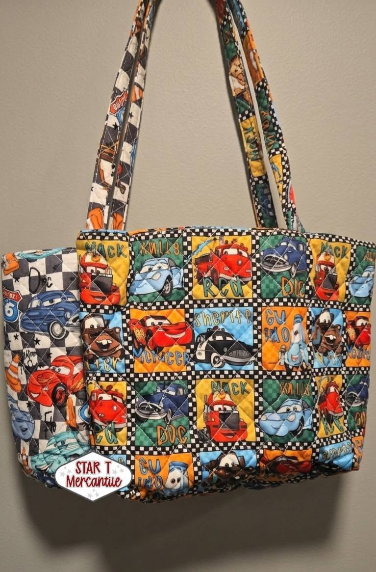 Custom Quilted Tote Bag