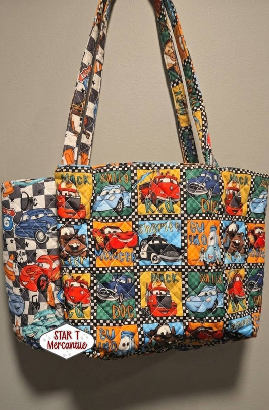 Custom Quilted Tote Bag