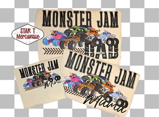 Monster Jam Mama/Dad/Mini