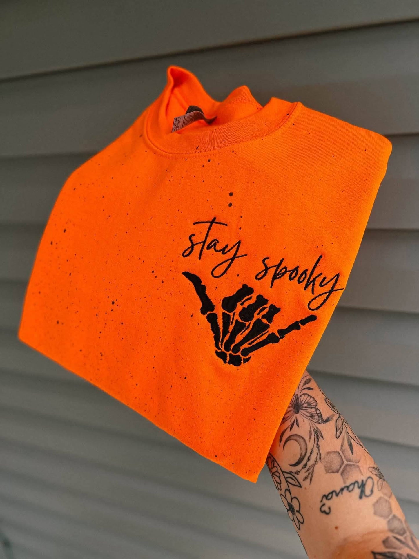 Stay Spooky Skeleton Hand