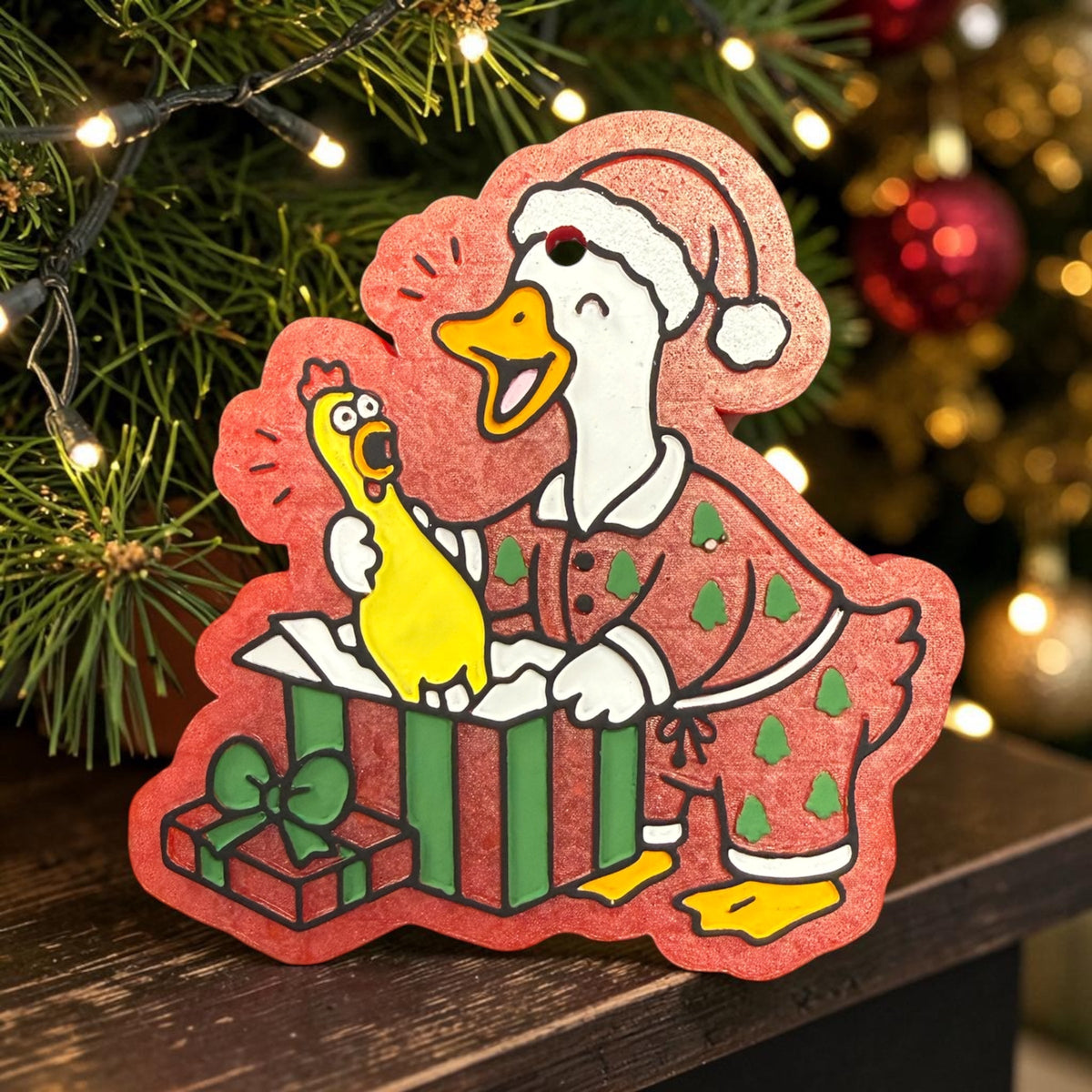Christmas Goose Freshie