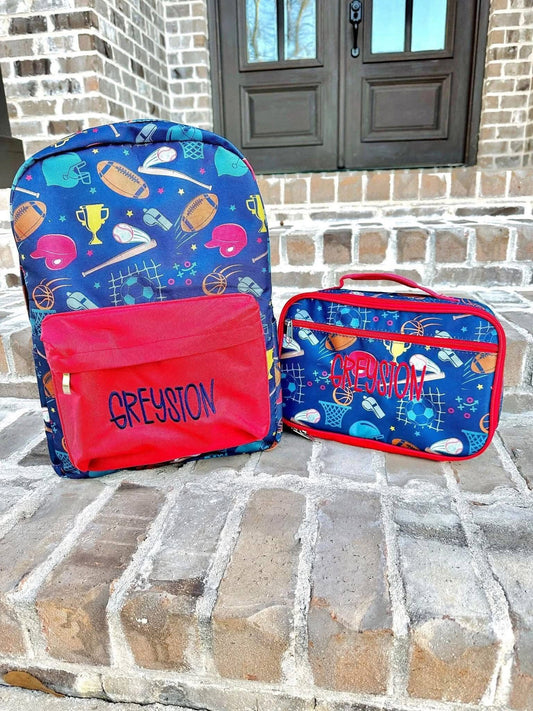 2026 Backpack/lunchbox/nap mat collection