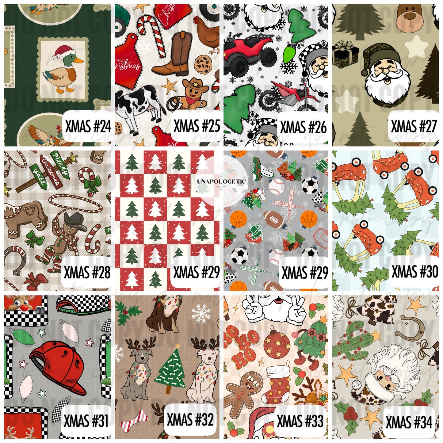 Christmas Blankets PRE ORDER - WS