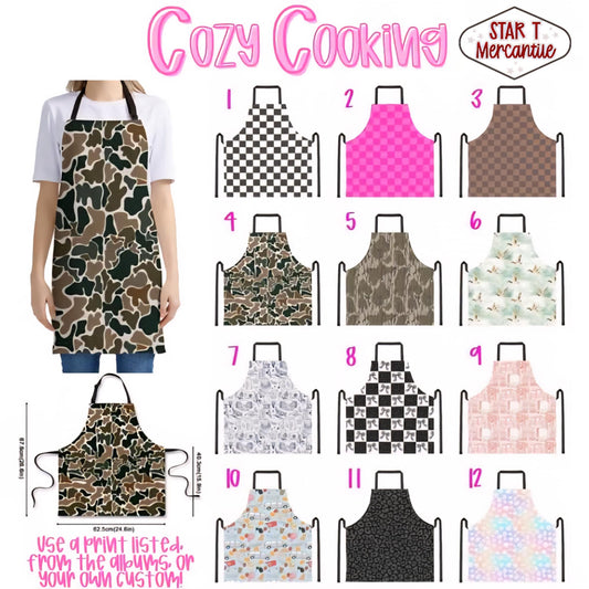 Cozy Cooking Aprons