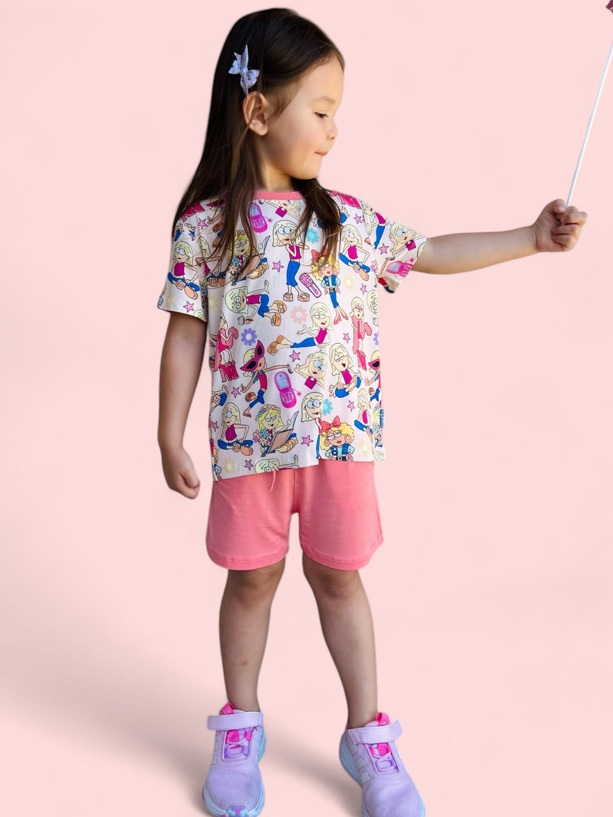 Lizzie Relaxed Tee & Shorts Set