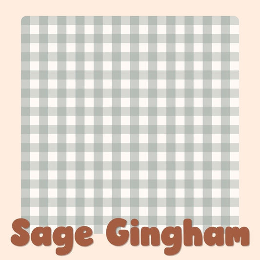 SAGE GINGHAM | COZY LITTLE HARVEST
