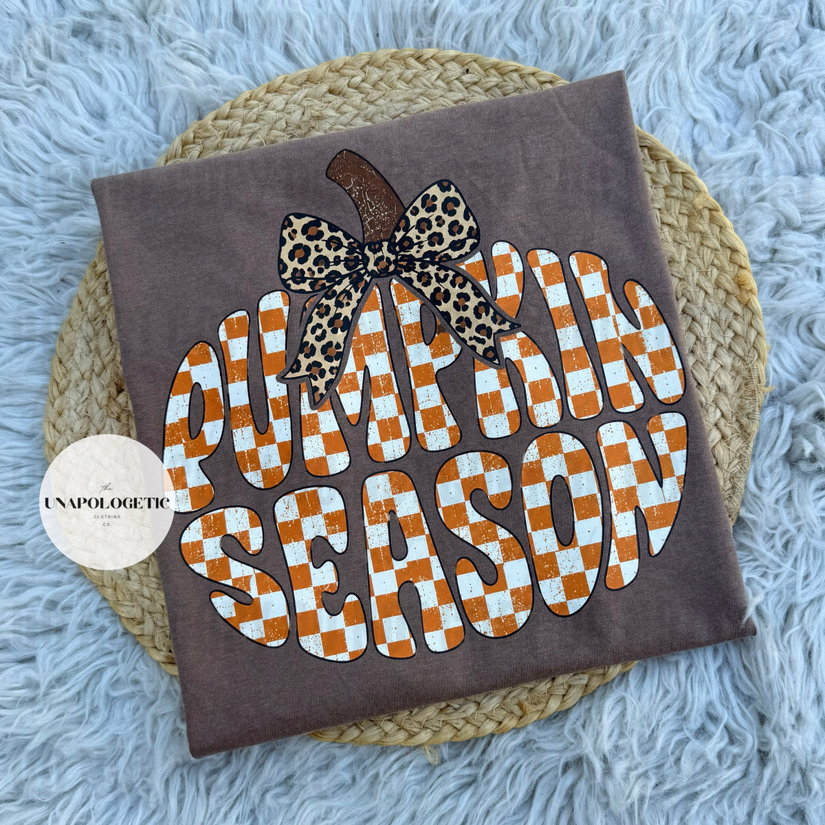 Plaid Pumpkin Season - WS
