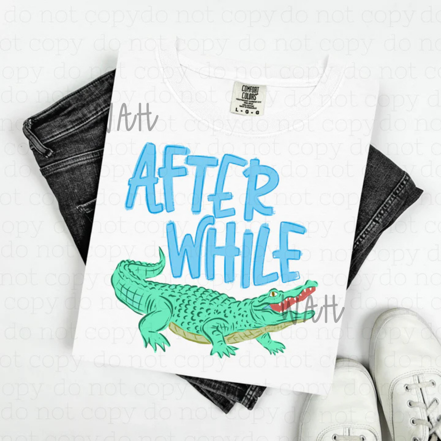 After While Croc - Blue