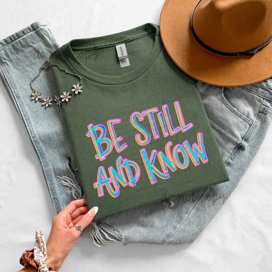Be still