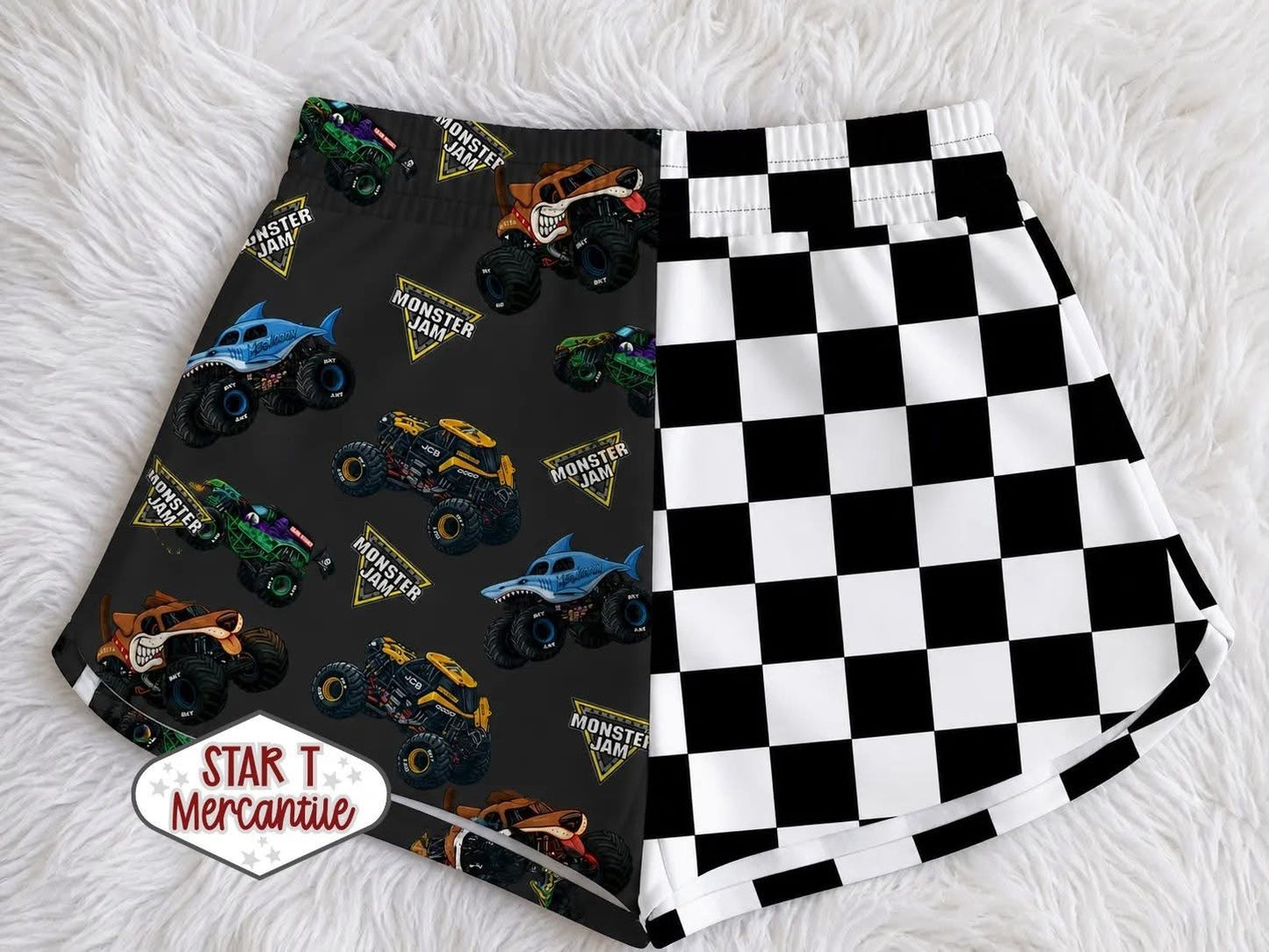 Custom Mom & Me high waisted shorts